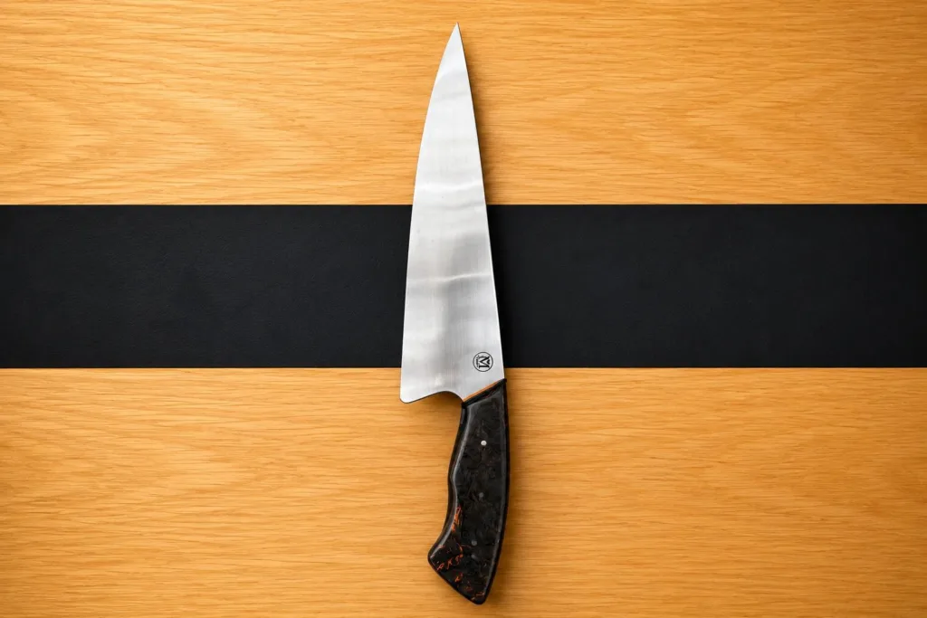 Divide Knives chef knife at Monarch Culinary Studio